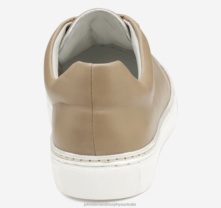 Shoes Sand Glove Leather XB6RX1206 Johnston & Murphy Women Callie Lace-to-Toe - Image 3