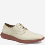 Shoes Sand Nubuck XB6RX320 Johnston & Murphy Men Hennings Plain Toe