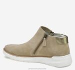 Shoes Sand Suede XB6RX1259 Johnston & Murphy Women Emery Zip Bootie - Image 2