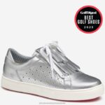 Shoes Silver Metallic Calfskin XB6RX1226 Johnston & Murphy Women Madison Perfed Hybrid