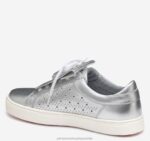 Shoes Silver Metallic Calfskin XB6RX1226 Johnston & Murphy Women Madison Perfed Hybrid - Image 3