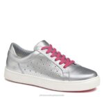 Shoes Silver Metallic Calfskin XB6RX1226 Johnston & Murphy Women Madison Perfed Hybrid - Image 7