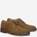 Shoes Snuff English Suede XB6RX321 Johnston & Murphy Men Welch Plain Toe