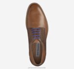 Shoes Tan/Dark Brown Italian Calfskin XB6RX344 Johnston & Murphy Men Conard Saddle - Image 2