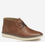 Shoes Tan Full Grain XB6RX1332 Johnston & Murphy Boy Big Kid McGuffey Chukka