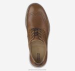 Shoes Tan Full Grain XB6RX1352 Johnston & Murphy Boy Big Kid Holden Wingtip - Image 2