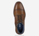 Shoes Tan Full Grain XB6RX233 Johnston & Murphy Men XC Flex Raleigh Cap Toe Zip Boot - Image 2