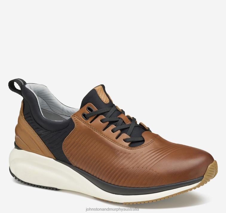 Shoes Tan Full Grain XB6RX262 Johnston & Murphy Men XC4 TR1-Luxe Hybrid - Image 1