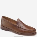 Shoes Tan Full Grain XB6RX271 Johnston & Murphy Men Halstead Penny