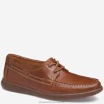 Shoes Tan Full Grain XB6RX30 Johnston & Murphy Men Brannon Two-Eye Tie