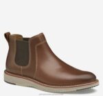 Shoes Tan Full Grain XB6RX317 Johnston & Murphy Men Upton Chelsea Boot