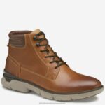 Shoes Tan Full Grain XB6RX351 Johnston & Murphy Men XC4 Tanner Plain Toe Boot
