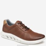Shoes Tan Full Grain XB6RX38 Johnston & Murphy Men Activate U-Throat