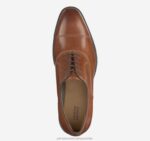 Shoes Tan Italian Calfskin XB6RX160 Johnston & Murphy Men Meade Cap Toe - Image 2