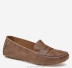 Shoes Tan Italian Washed Sheepskin XB6RX1218 Johnston & Murphy Women Maggie Penny