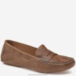 Shoes Tan Italian Washed Sheepskin XB6RX1218 Johnston & Murphy Women Maggie Penny