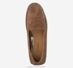 Shoes Tan Italian Washed Sheepskin XB6RX1218 Johnston & Murphy Women Maggie Penny - Image 4