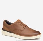 Shoes Tan Oiled Full Grain XB6RX183 Johnston & Murphy Men XC4 Foust Plain Toe