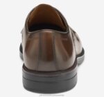 Shoes Tan Smooth Full Grain XB6RX180 Johnston & Murphy Men Ronan Plain Toe - Image 3