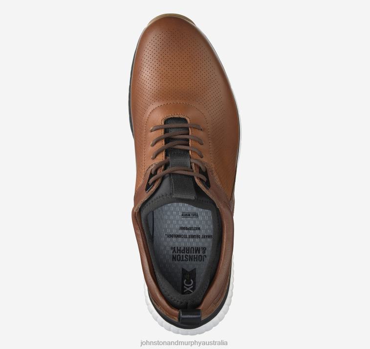 Shoes Tan Waterproof Full Grain XB6RX208 Johnston & Murphy Men XC4 H1-Luxe Hybrid - Image 2