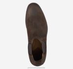 Shoes Tan Waxed Suede XB6RX259 Johnston & Murphy Men Henrick Chelsea Boot - Image 2