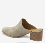 Shoes Taupe Italian Suede XB6RX1249 Johnston & Murphy Women Trista Mule - Image 2