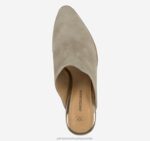 Shoes Taupe Italian Suede XB6RX1249 Johnston & Murphy Women Trista Mule - Image 4