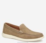 Shoes Taupe Nubuck XB6RX18 Johnston & Murphy Men Brannon Venetian