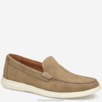 Shoes Taupe Nubuck XB6RX18 Johnston & Murphy Men Brannon Venetian