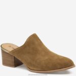 Shoes Whiskey Suede XB6RX1229 Johnston & Murphy Women Trista Mule