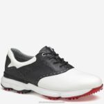 Shoes White/Black Waterproof Full Grain XB6RX257 Johnston & Murphy Men XC4 GT1-Luxe Saddle