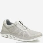 Shoes White Breathable Full Grain XB6RX133 Johnston & Murphy Men Activate U-Throat