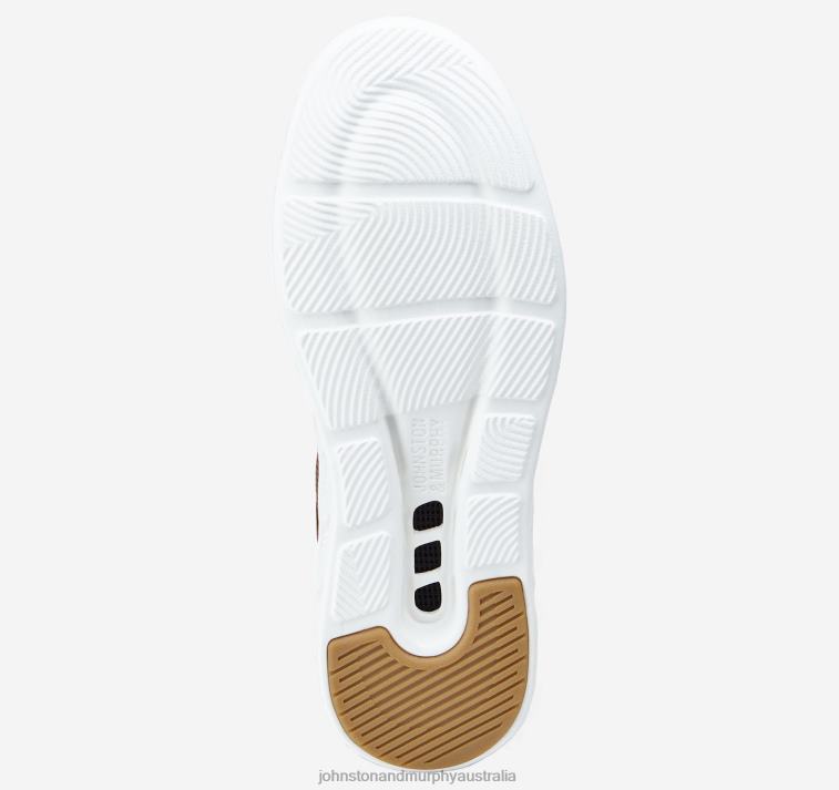 Shoes White Breathable Full Grain XB6RX133 Johnston & Murphy Men Activate U-Throat - Image 4