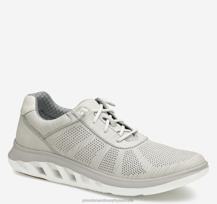 shoes_white_breathable_full_grain_xb6rx133_johnston_murphy_men_activate_u_throat.jpg Shoes White Breathable Full Grain XB6RX133 Johnston & Murphy Men Activate U-Throat - Image 1