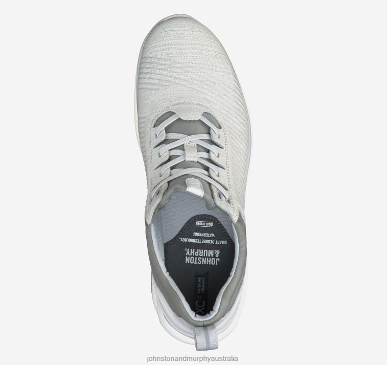 Shoes White Breathable Full Grain XB6RX222 Johnston & Murphy Men XC4 TR1-Luxe Hybrid - Image 2