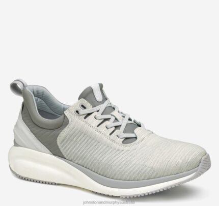 Shoes White Breathable Full Grain XB6RX222 Johnston & Murphy Men XC4 TR1-Luxe Hybrid