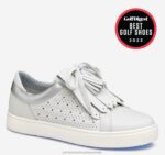 Shoes White Calfskin XB6RX1234 Johnston & Murphy Women Madison Perfed Hybrid