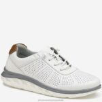 Shoes White Full Grain XB6RX1310 Johnston & Murphy Boy Big Kid Activate U-Throat