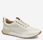 Shoes White Full Grain XB6RX305 Johnston & Murphy Men Kinnon Perfed Jogger