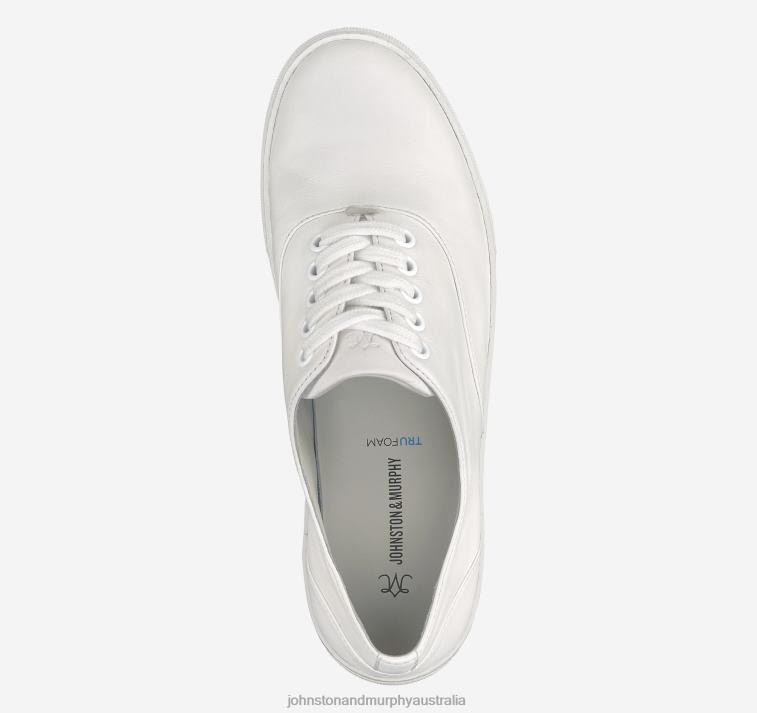 Shoes White Glove Leather XB6RX1181 Johnston & Murphy Women Callie Oxford - Image 4