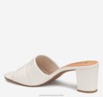 Shoes White Glove Leather XB6RX1204 Johnston & Murphy Women Evelyn Slide - Image 2