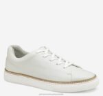 Shoes White Glove Leather XB6RX1235 Johnston & Murphy Women Callie Lace-to-Toe