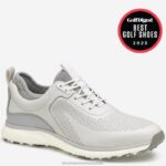Shoes White/Gray Full Grain XB6RX151 Johnston & Murphy Men XC4 H1-Luxe Hybrid
