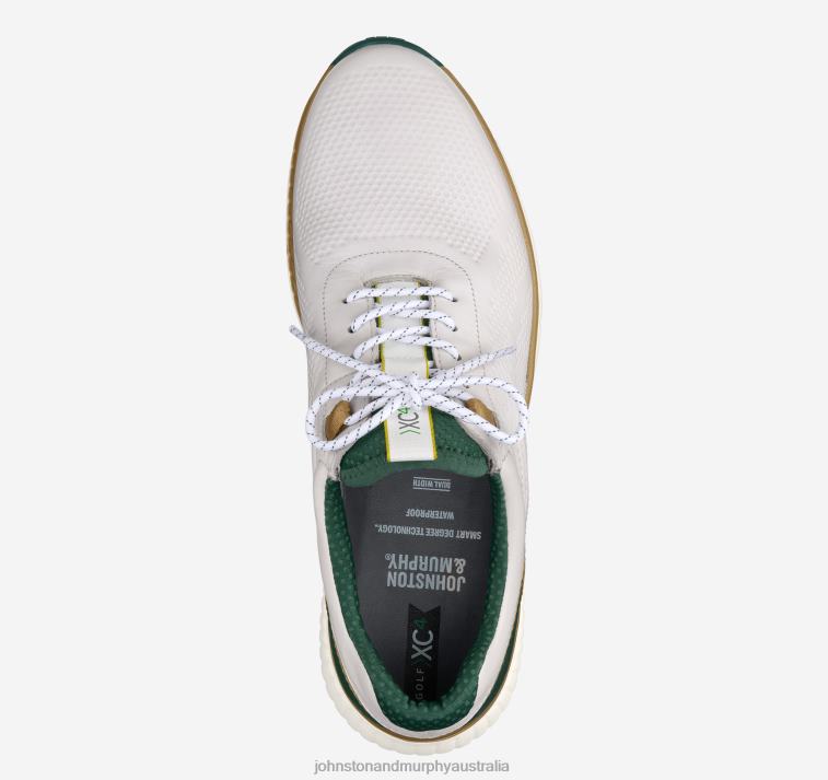 Shoes White/Green Full Grain XB6RX387 Johnston & Murphy Men XC4 H3-Luxe Hybrid - Image 2