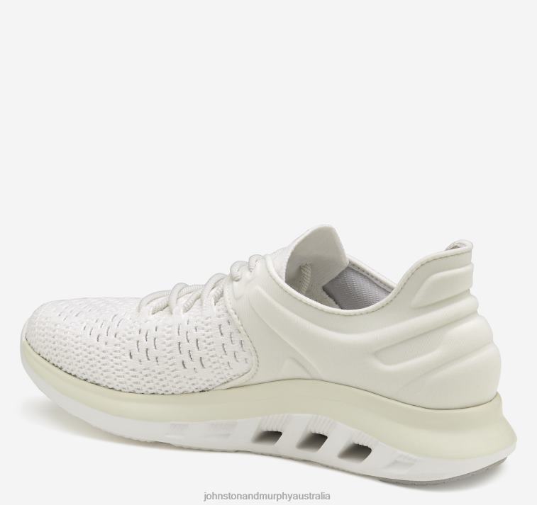 Shoes White Knit/Nylon XB6RX1193 Johnston & Murphy Women Activate Knit U-Throat - Image 2
