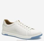 Shoes White Knit XB6RX94 Johnston & Murphy Men Daxton Knit Lace-Up