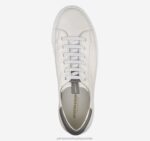 Shoes White Sheepskin XB6RX296 Johnston & Murphy Men Anson Lace-to-Toe - Image 2