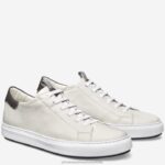 Shoes White Sheepskin XB6RX296 Johnston & Murphy Men Anson Lace-to-Toe