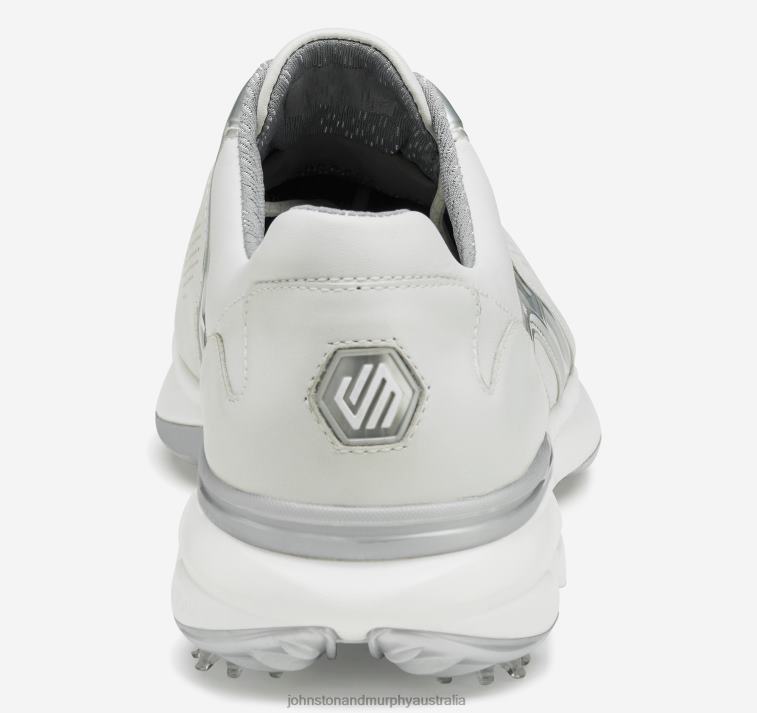 Shoes White Waterproof Full Grain/Gray TPU XB6RX119 Johnston & Murphy Men XC4 GT2 Luxe U-Throat - Image 3