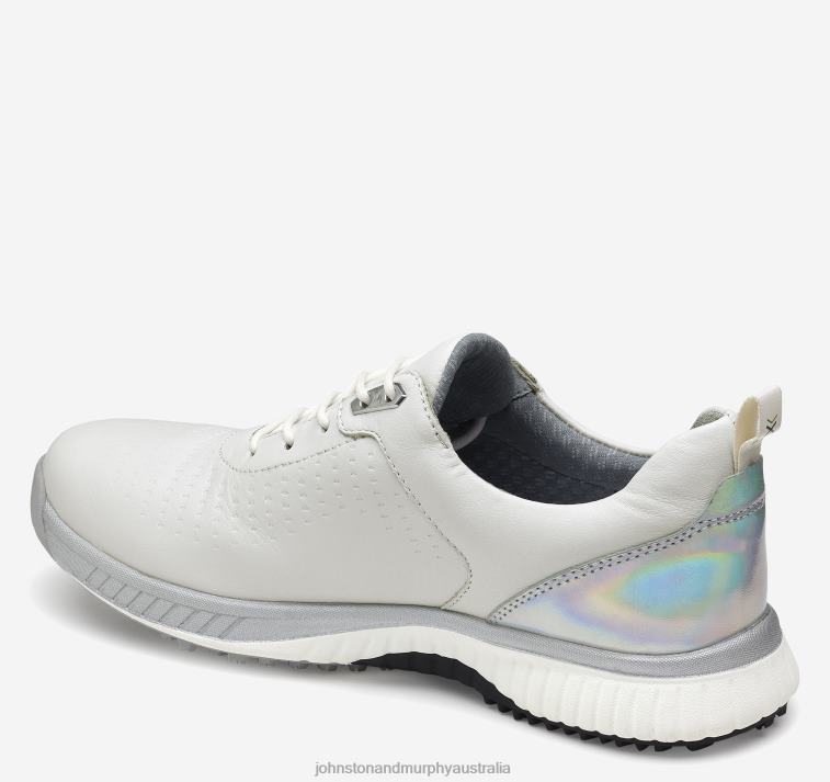 Shoes White Waterproof Leather XB6RX1222 Johnston & Murphy Women XC4 H1-Luxe Hybrid - Image 2